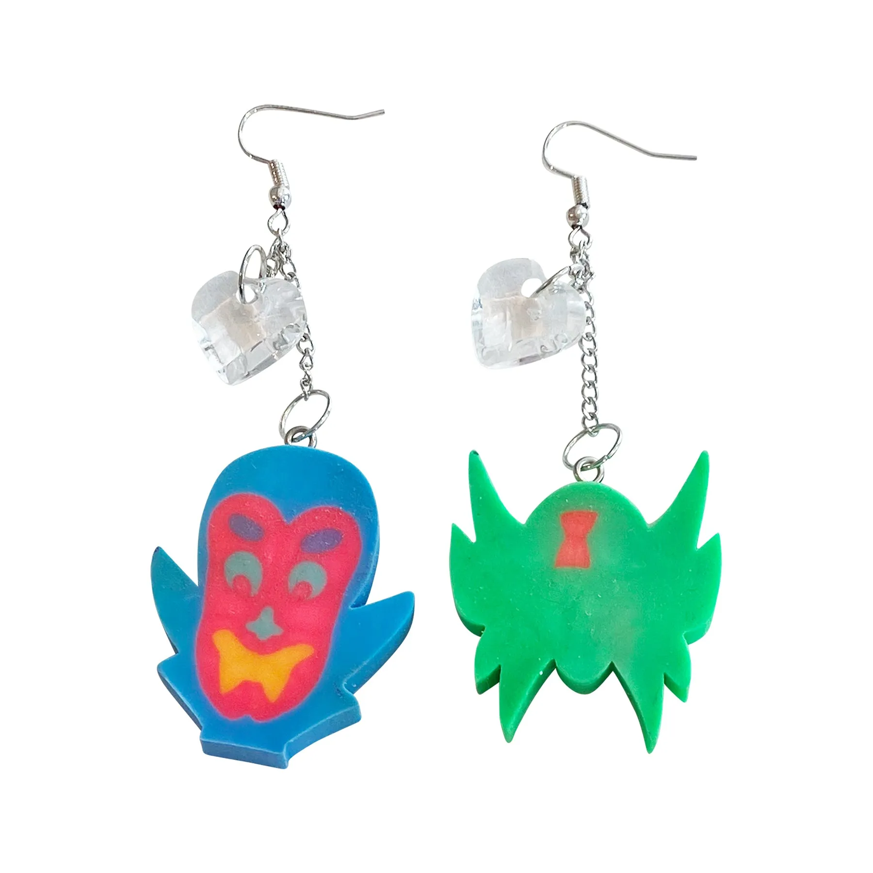 Lisa Frank 90's Halloween Eraser Charm Earrings