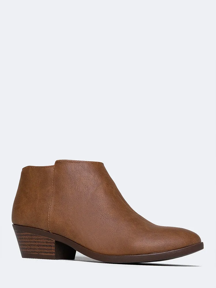 Low Ankle Western Bootie