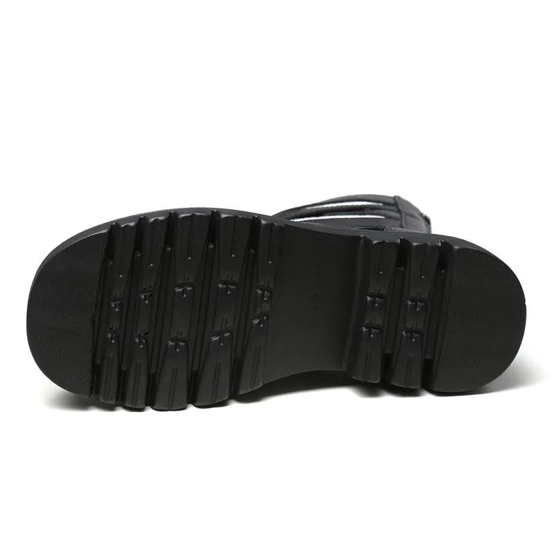 LZ339 Women's Black Leather Casual Shoes: Boots, Gladiator Sandals, Flats