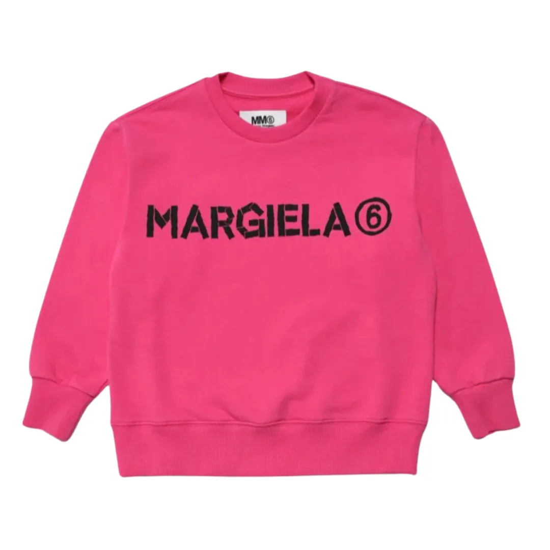 Maison Margiela Sweater Logo Pink