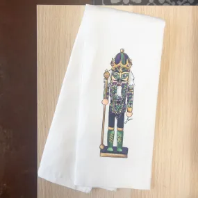 Mardi Gras King Nutcracker Towel