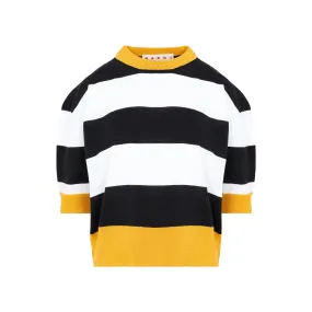 Marni Striped Crewneck Knitted Sweater