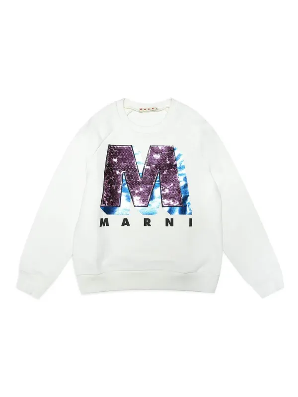 Marni Sweater Double M White