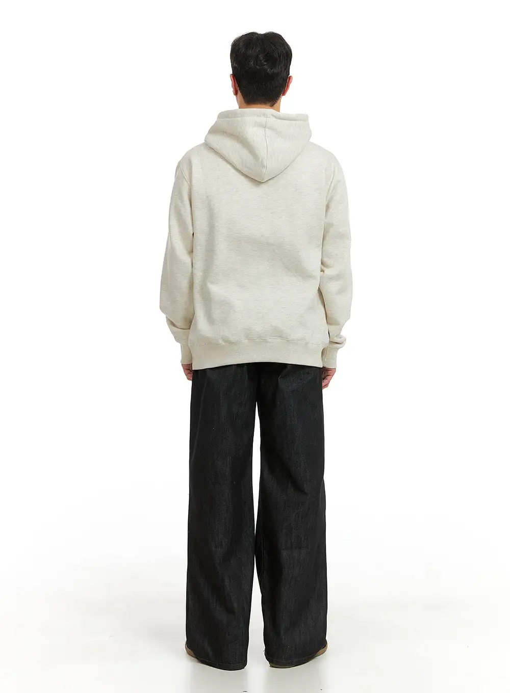 Men's Basic Hoodie IA402 / Light Beige