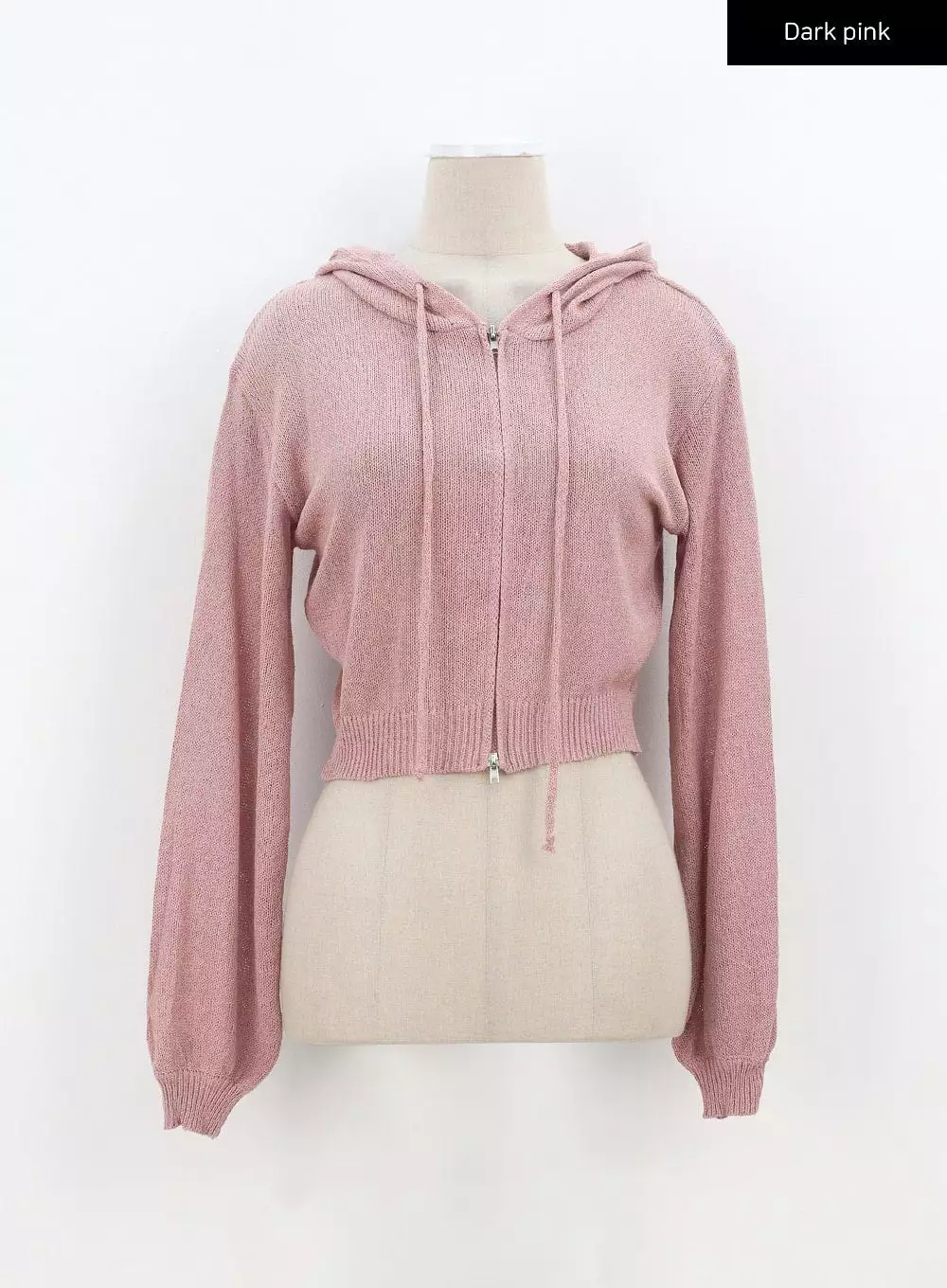 Mesh Zip-Up Hoodie BA319