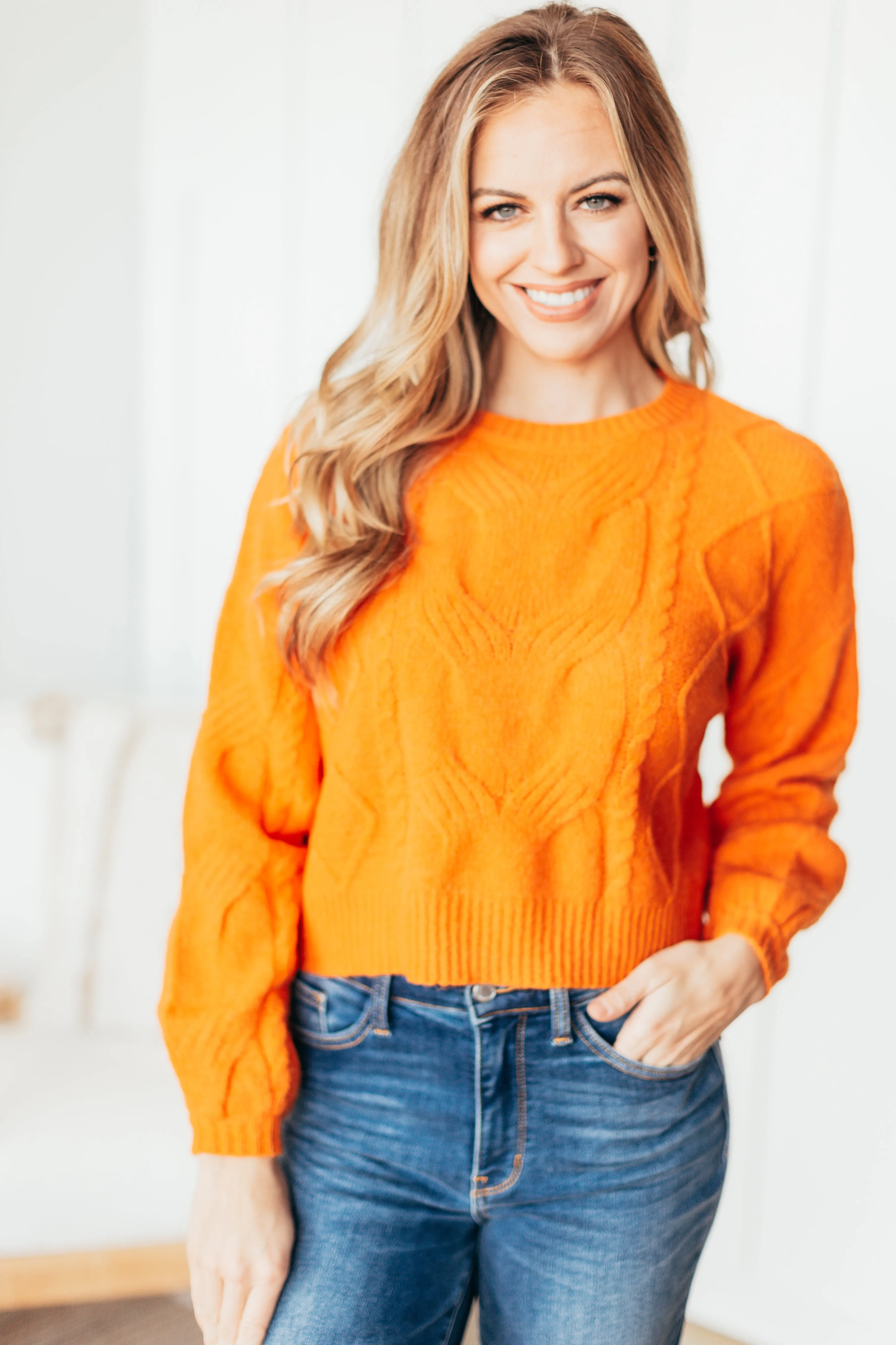 Micah Cable Sweater - 2 Colors