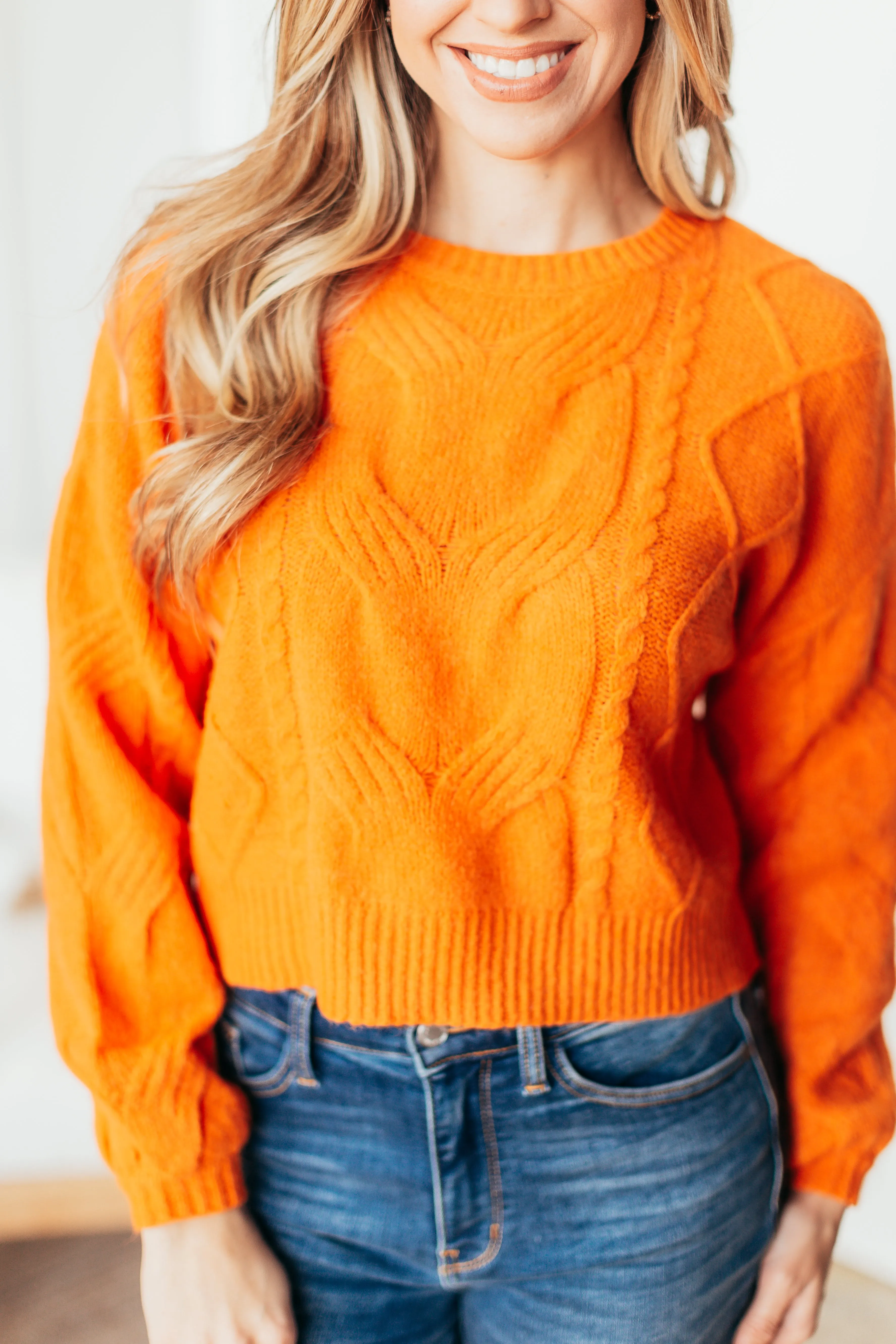 Micah Cable Sweater - 2 Colors