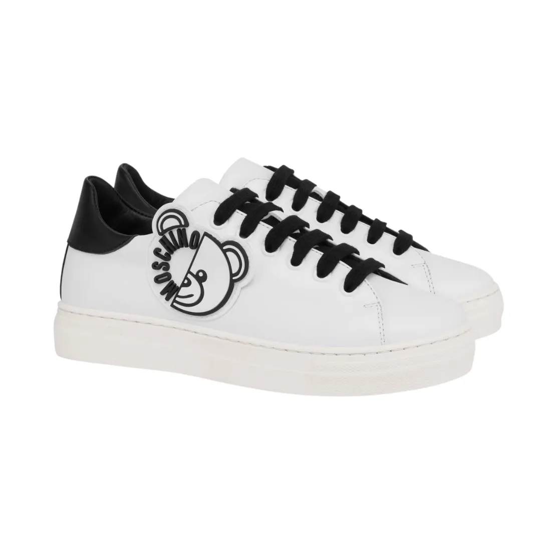 Moschino Sneaker White & Black