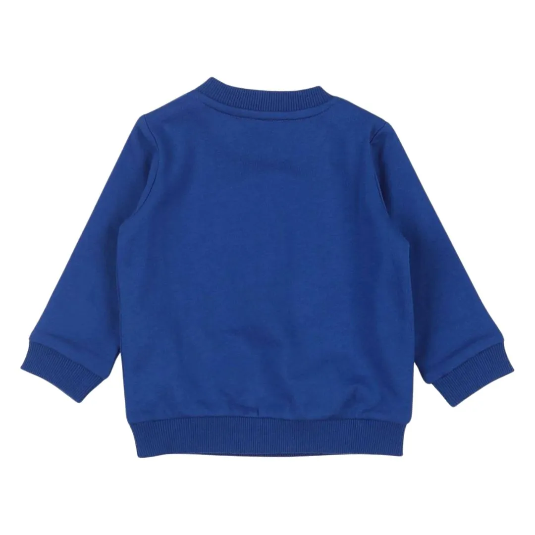 Moschino Sweater Bear Logo Blue