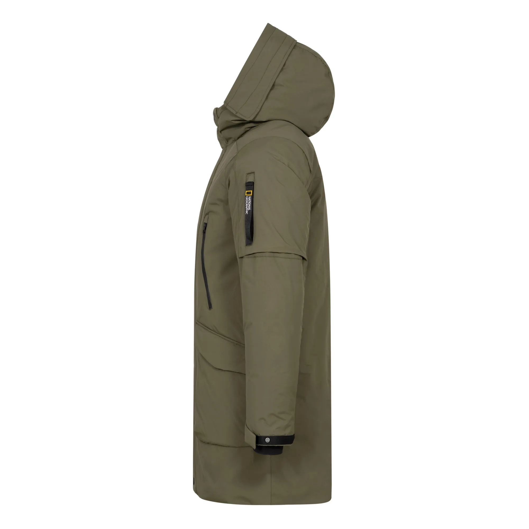 National Geographic Men's Parka Olive Leaf | Buy National Geographic Men's Parka Olive Leaf here | Outnorth