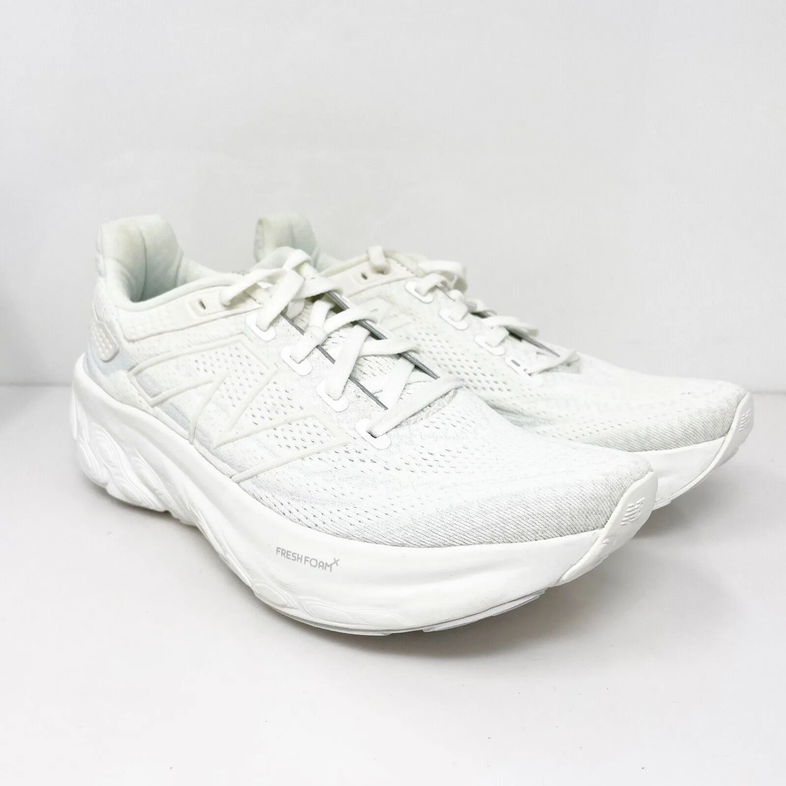 New Balance Womens FF X 1080 V13 W1080W13 White Running Shoes Sneakers Sz 6.5 B