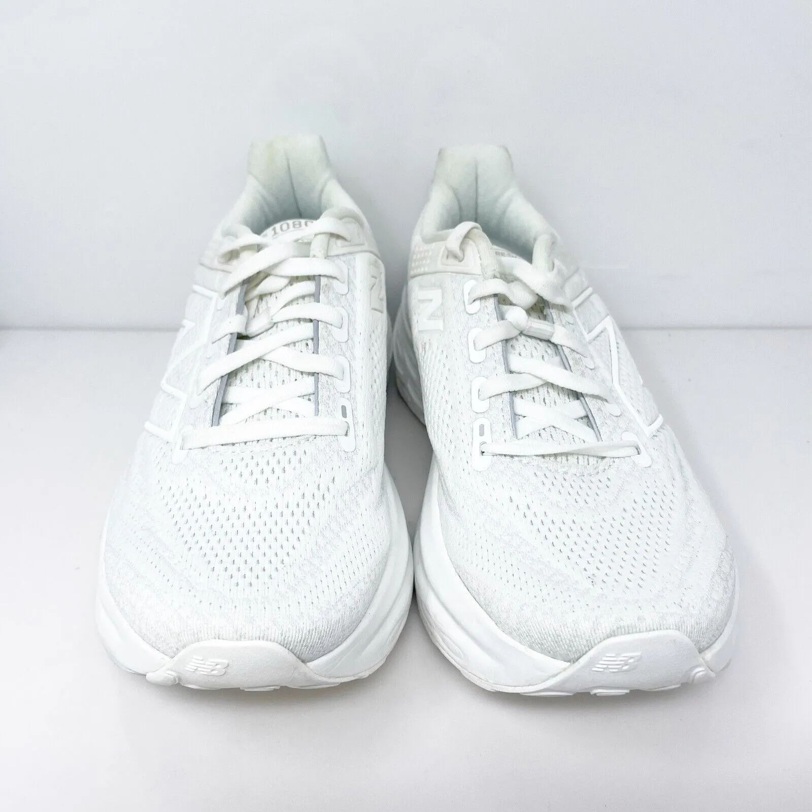 New Balance Womens FF X 1080 V13 W1080W13 White Running Shoes Sneakers Sz 6.5 B