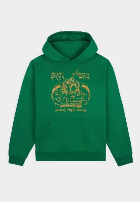 Night Facade Hoodie - green