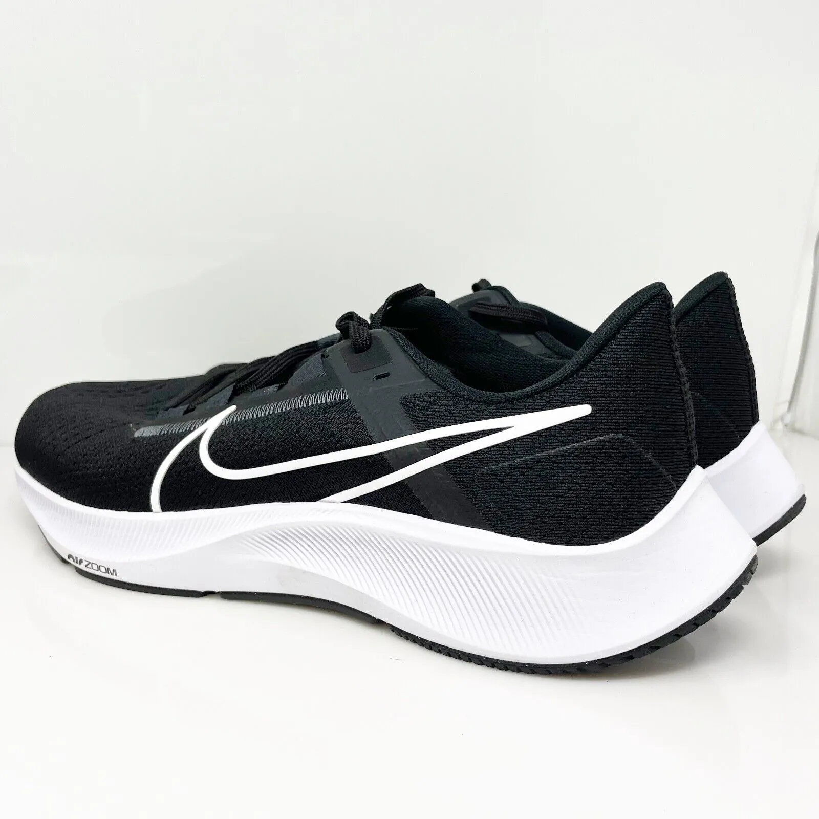 Nike Mens Air Zoom Pegasus 38 CW7356-002 Black Running Shoes Sneakers Size 12