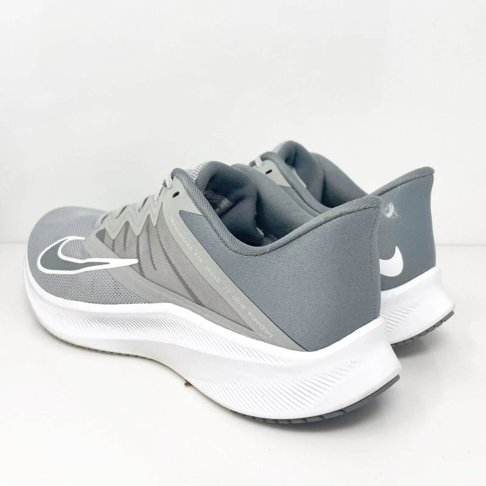 Nike Mens Quest 3 CD0230-003 Gray Running Shoes Sneakers Size 9.5