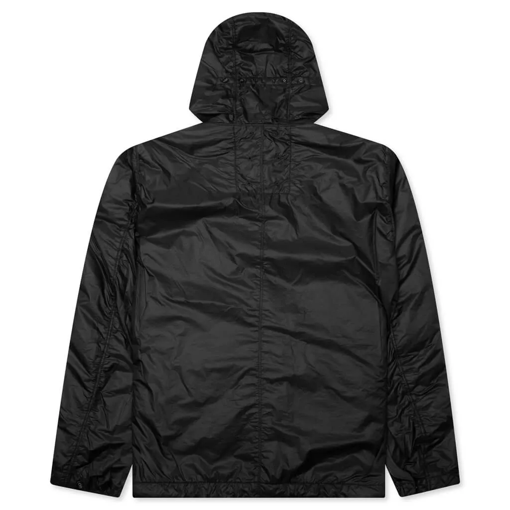 Packable Hooded Jacket - Black