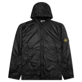 Packable Hooded Jacket - Black