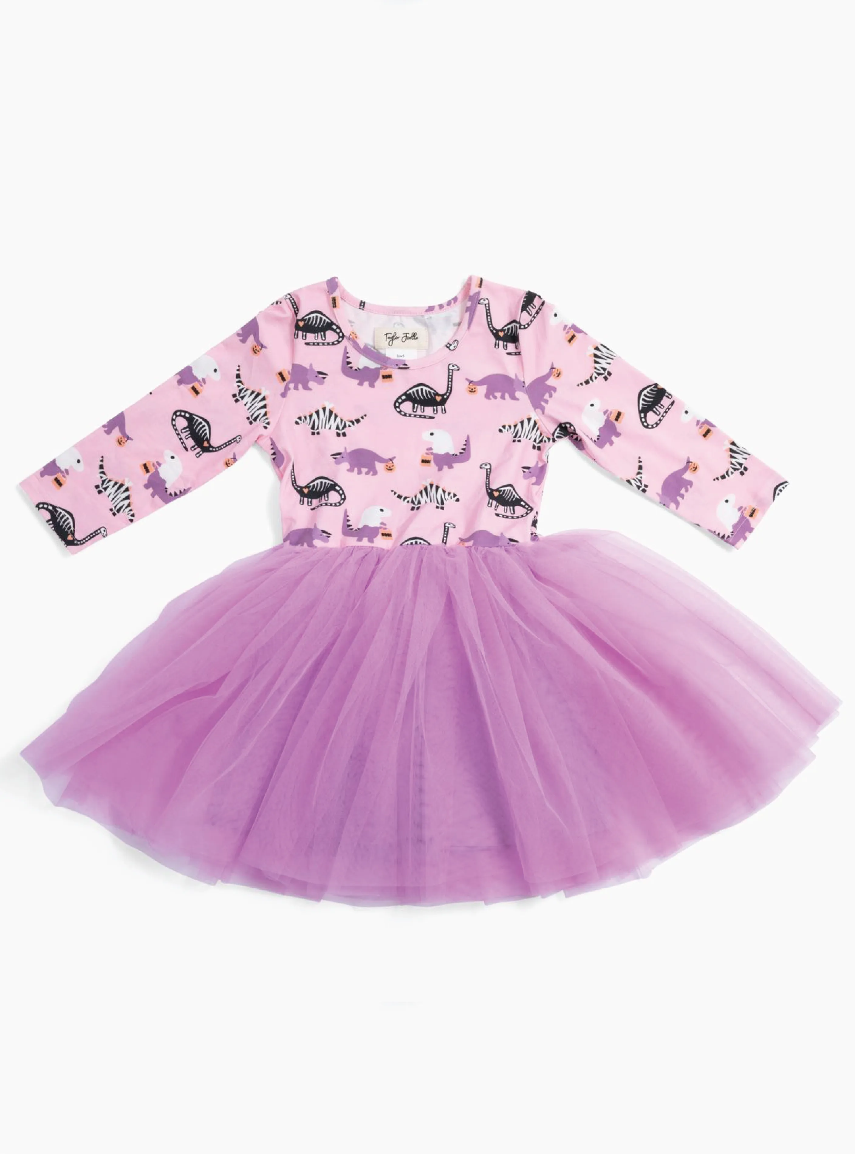 Purple Spooky Dino Dress