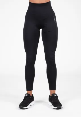 Quincy Seamless Leggings - Black - XS/S Gorilla Wear