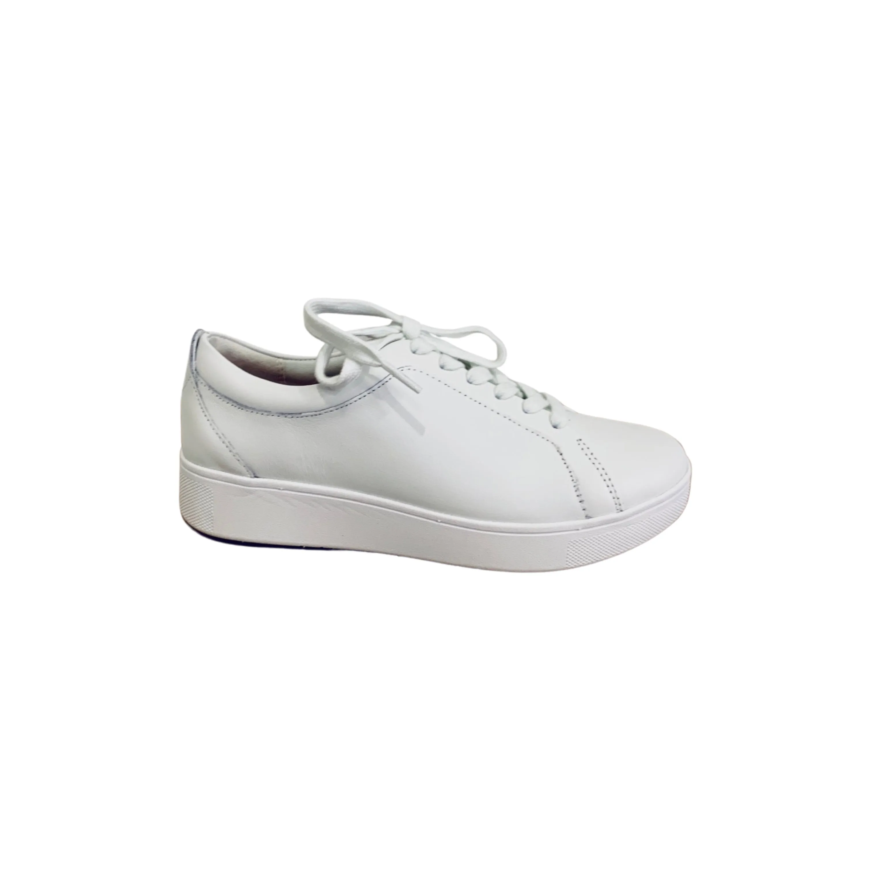 Rally White Leather Sneaker