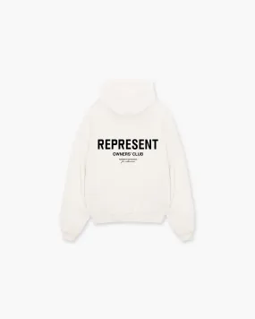 Represent Owners Club Hoodie - Flat White