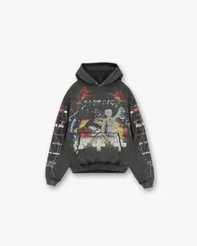 Represent X Metallica‚Ñ¢Ô∏è Master Of Puppets Hoodie - Vintage Grey