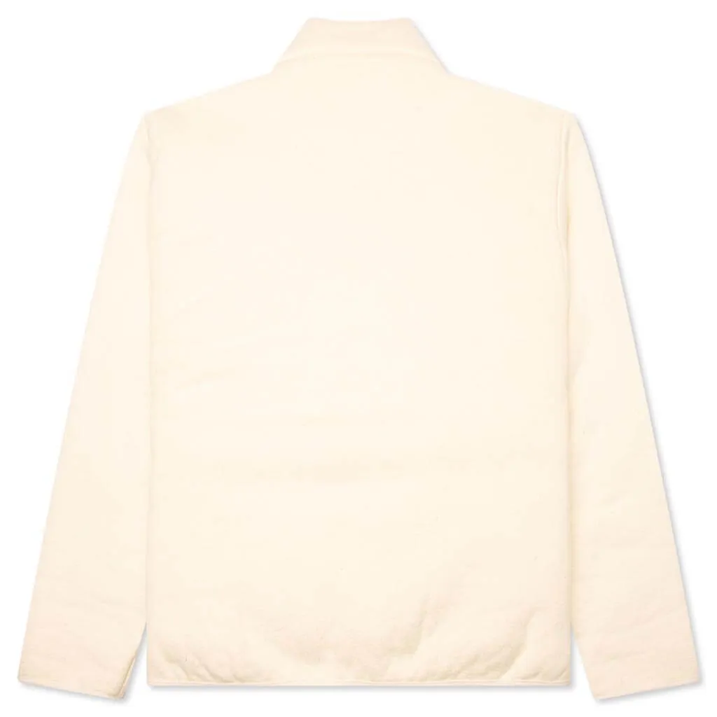 Reversible Sherpa Jacket - Eggshell