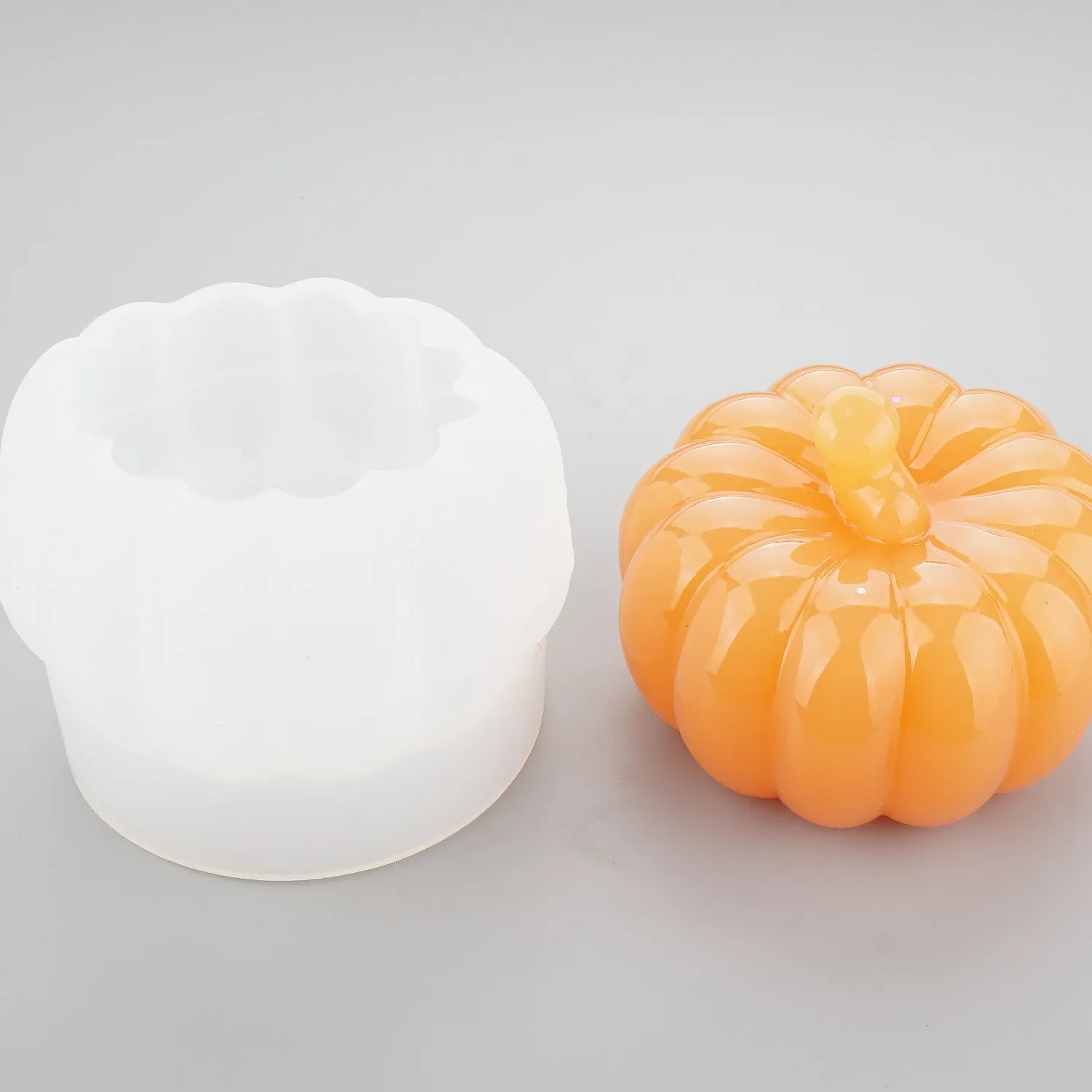 small 3D Pumpkin silicone mold for candy,chocolate, soap,halloween molds,halloween ghost molds