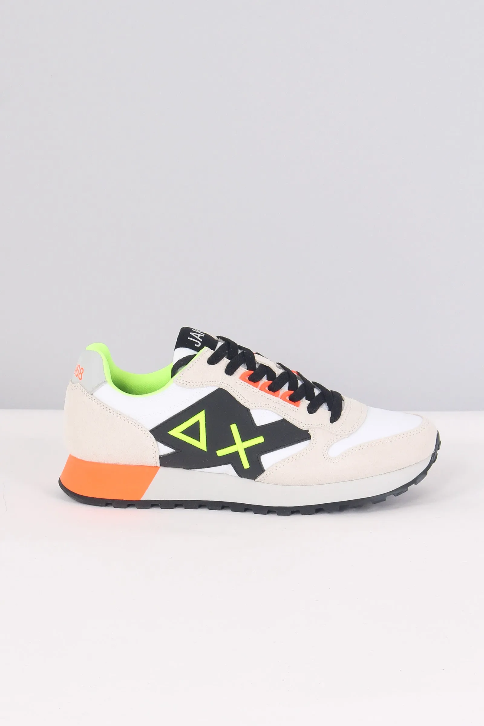 Sneaker Jaki Fluo Bianco