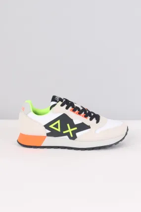 Sneaker Jaki Fluo Bianco