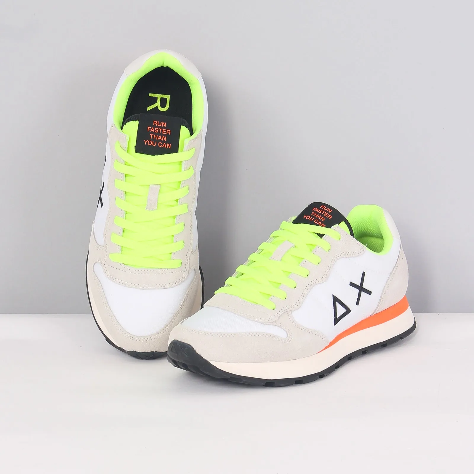 Sneaker Tom Fluo Bianco