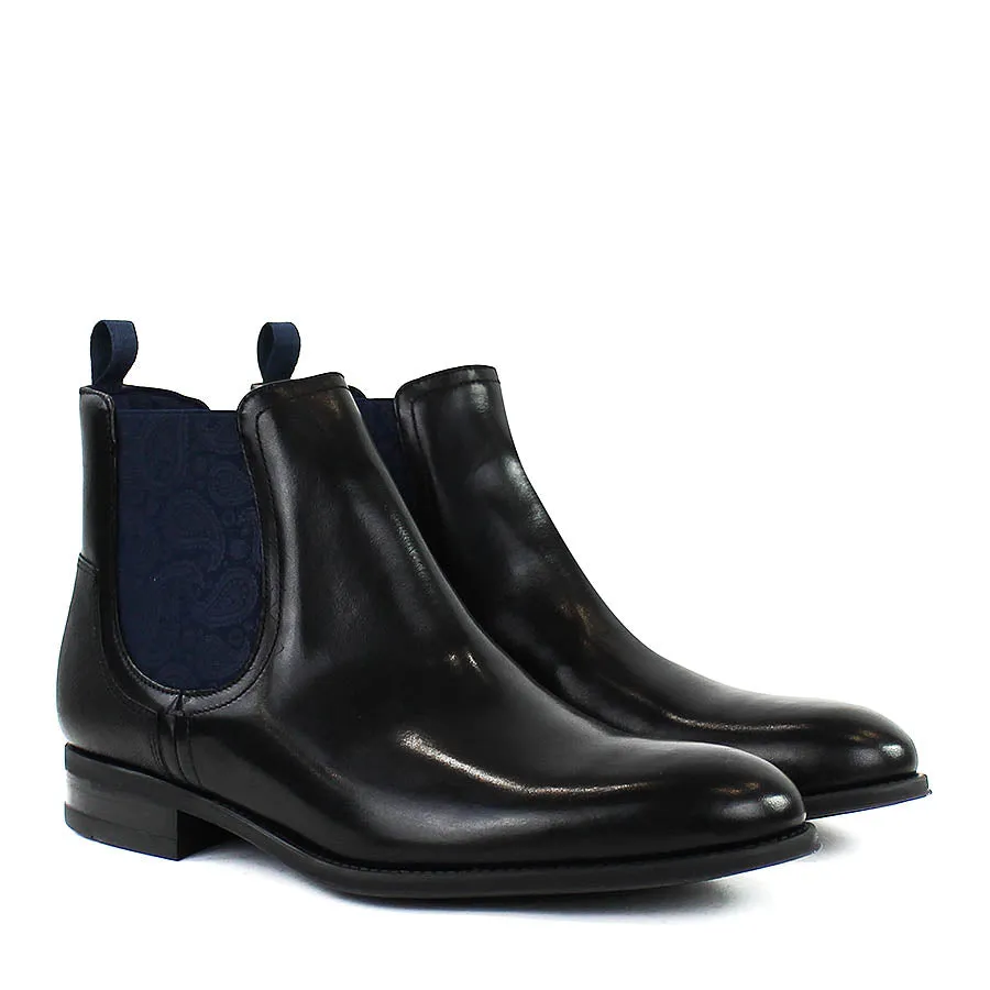 Ted Baker - Tradd Leather Chelsea Boots in Black