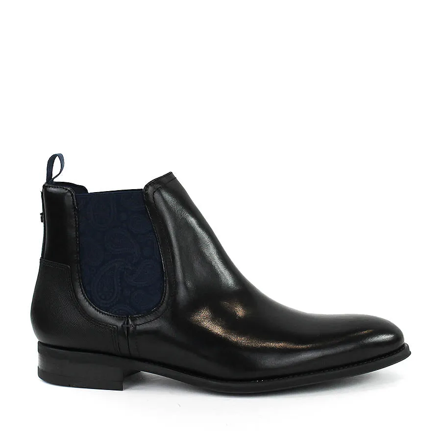 Ted Baker - Tradd Leather Chelsea Boots in Black