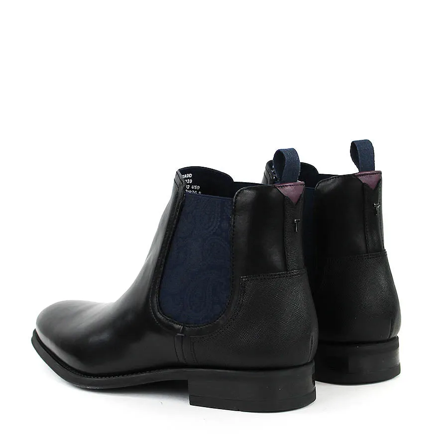 Ted Baker - Tradd Leather Chelsea Boots in Black