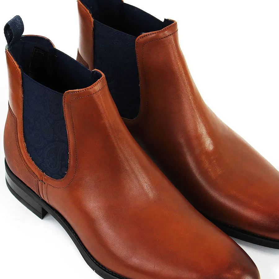 Ted Baker - Tradd Leather Chelsea Boots in Tan