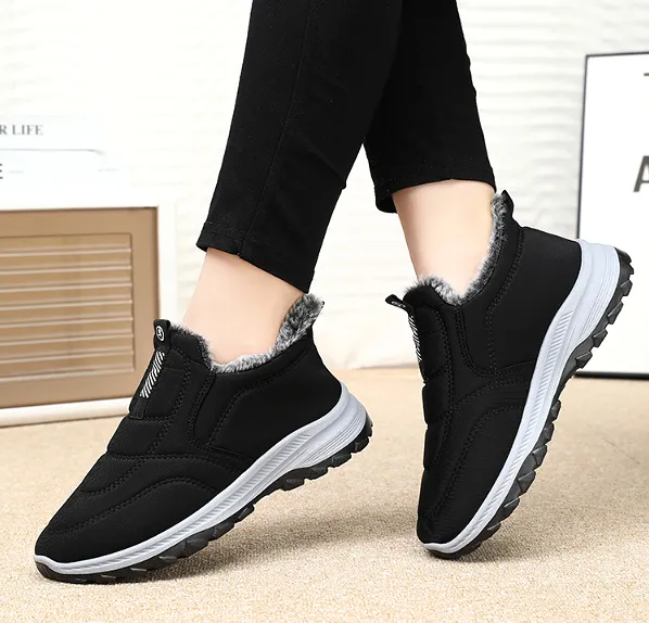 Tiosebon  Women Waterproof Slip On Boots