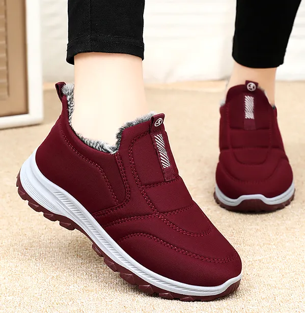 Tiosebon  Women Waterproof Slip On Boots