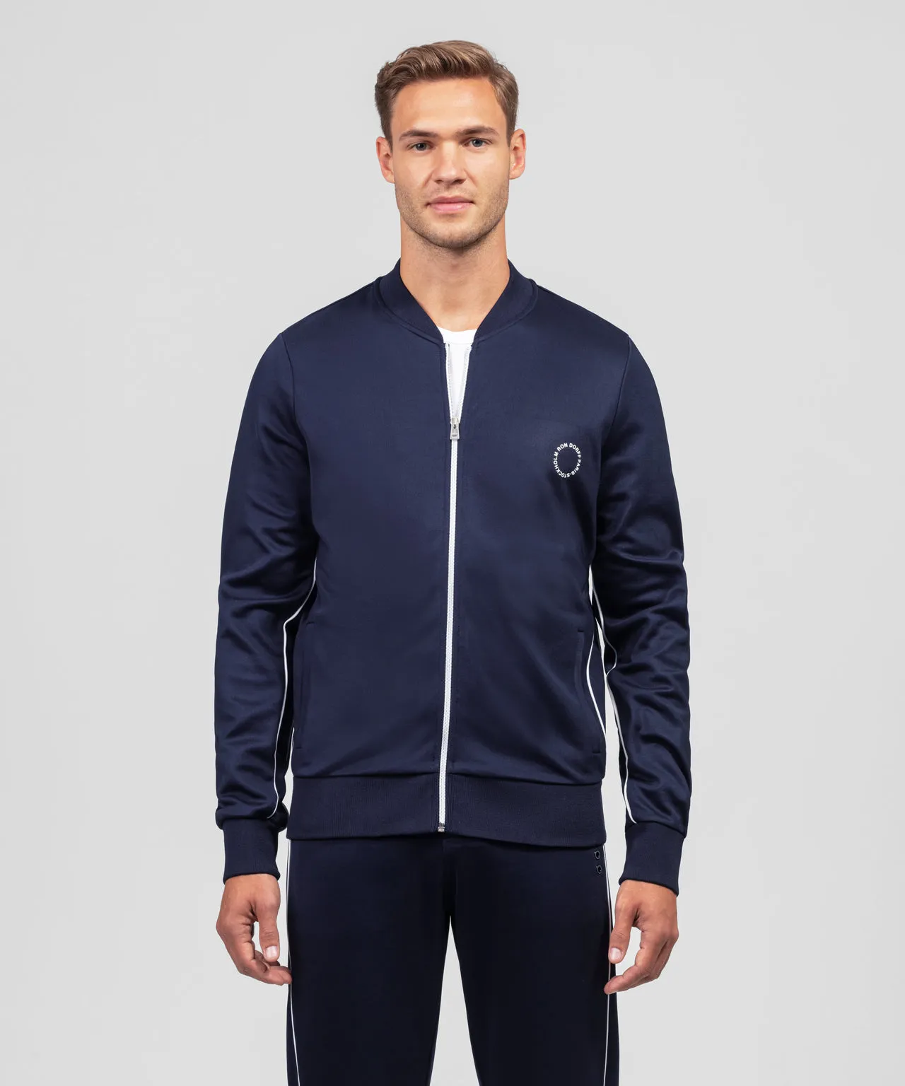 Track Jacket: Navy