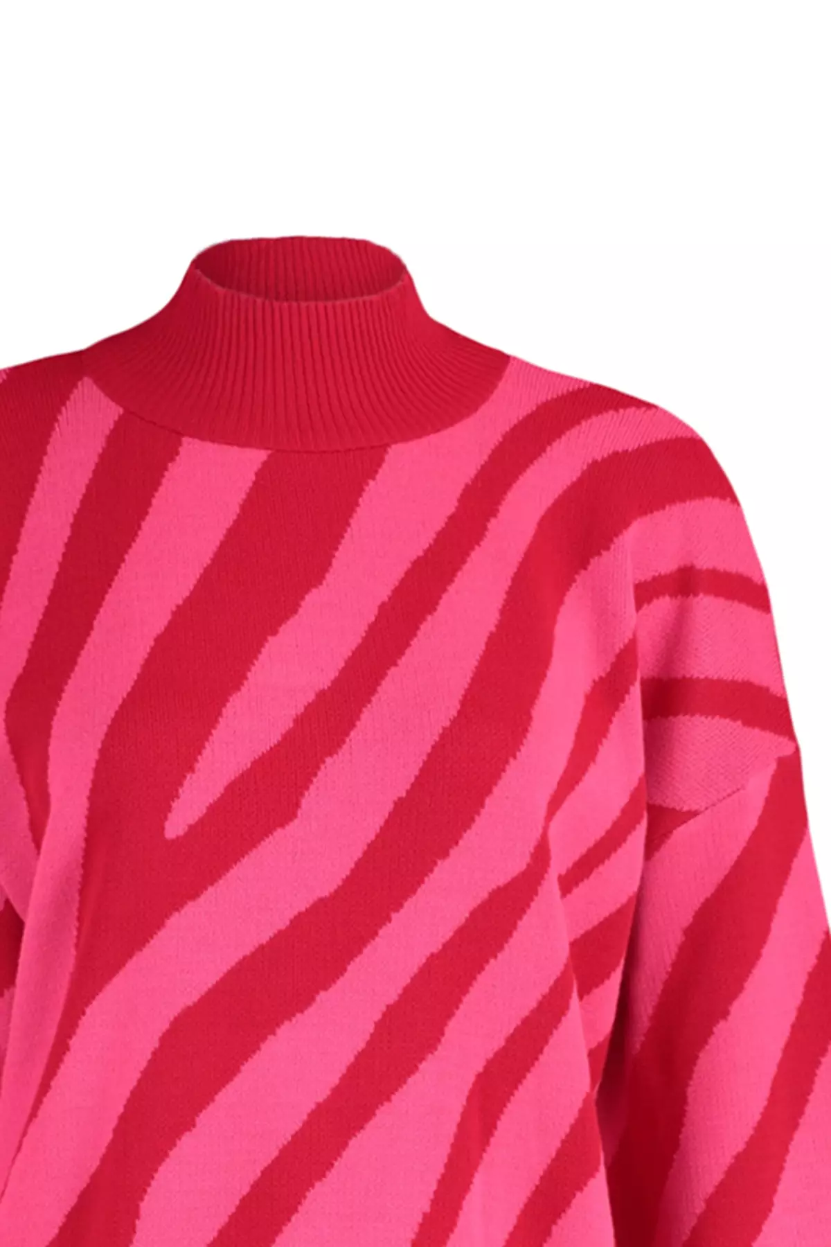 Trendyol Animal Striped Sweater