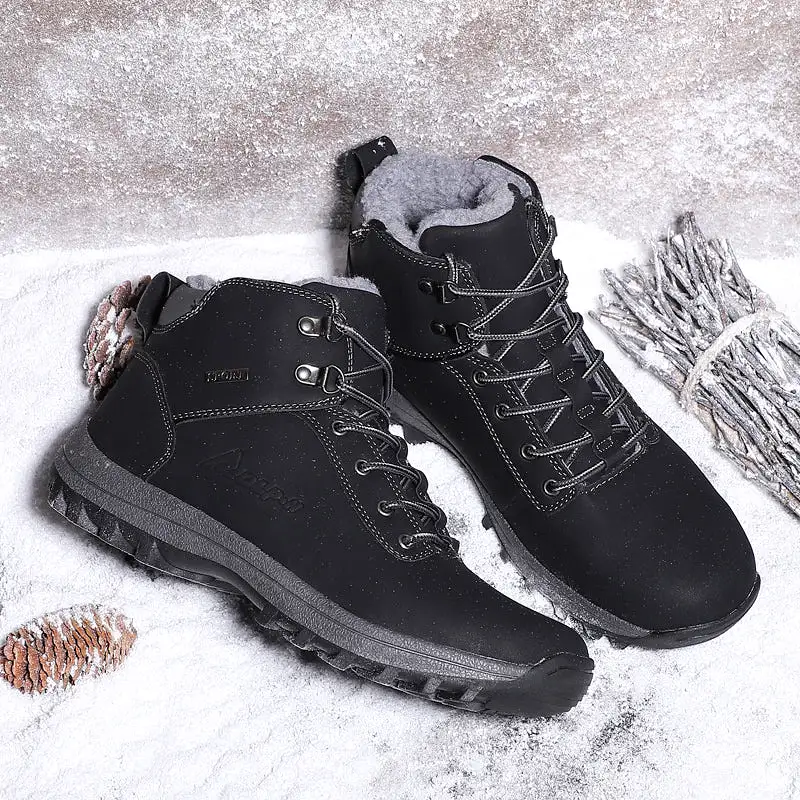 Unisex Winter Outdoor Wearproof Snow Boots