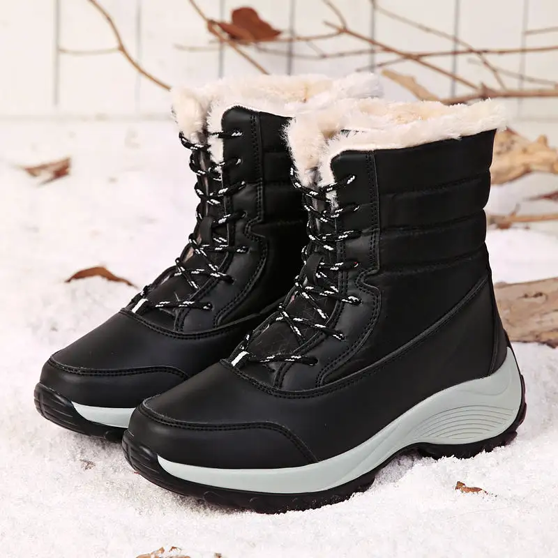 Women Waterproof Snow Boots