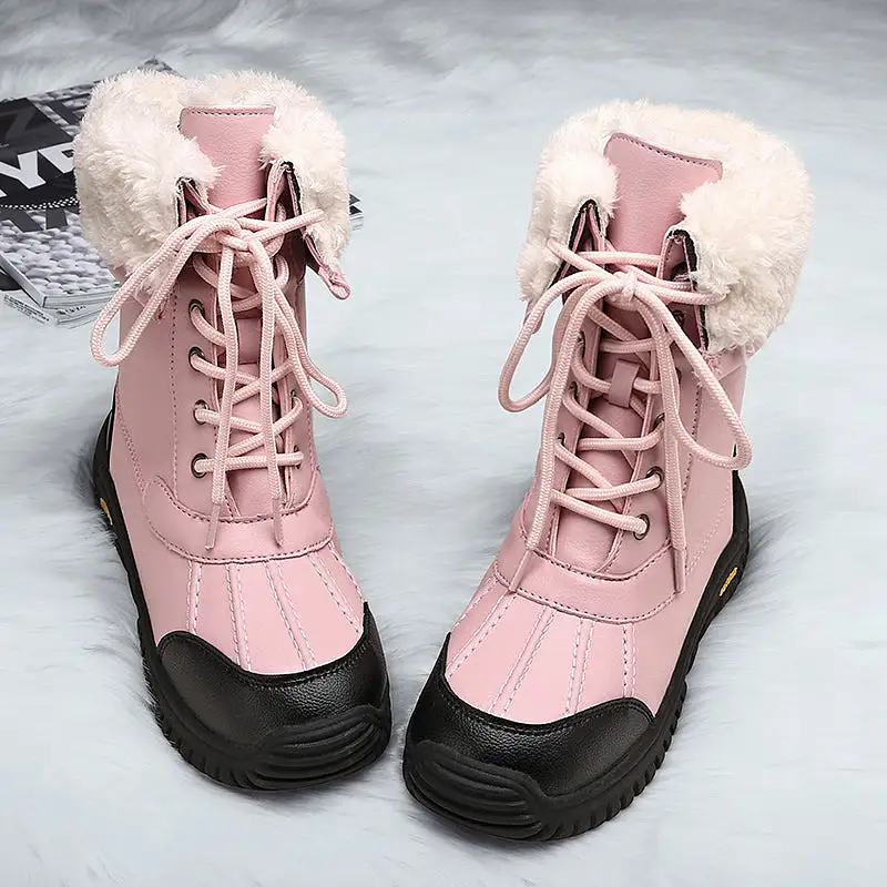 Women's Faux Fur Waterproof Boots