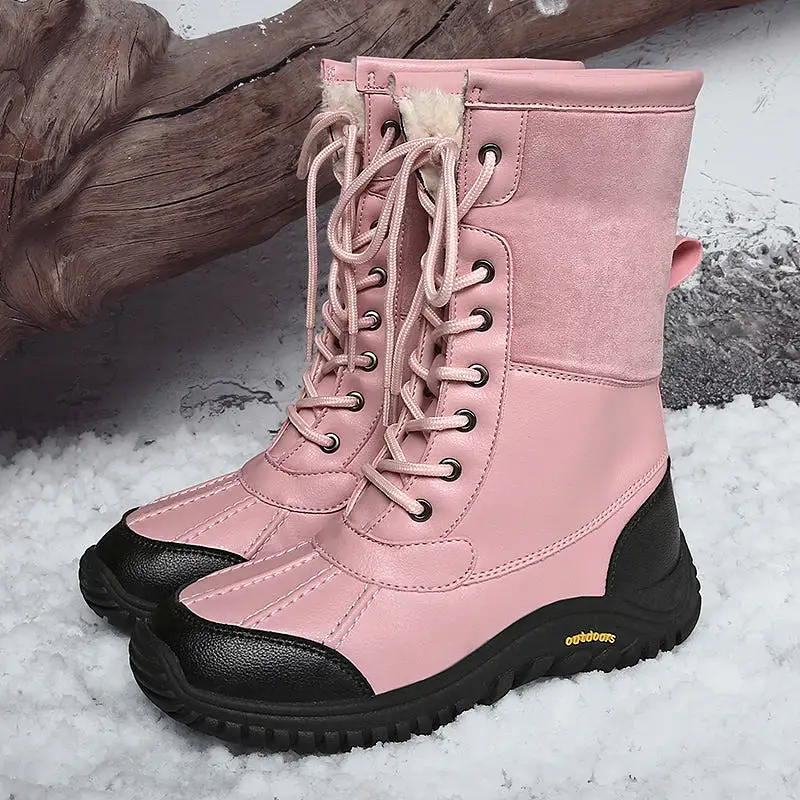 Women's Faux Fur Waterproof Boots