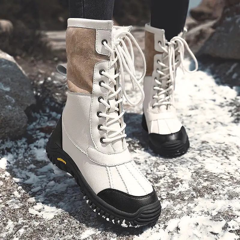 Women's Faux Fur Waterproof Boots