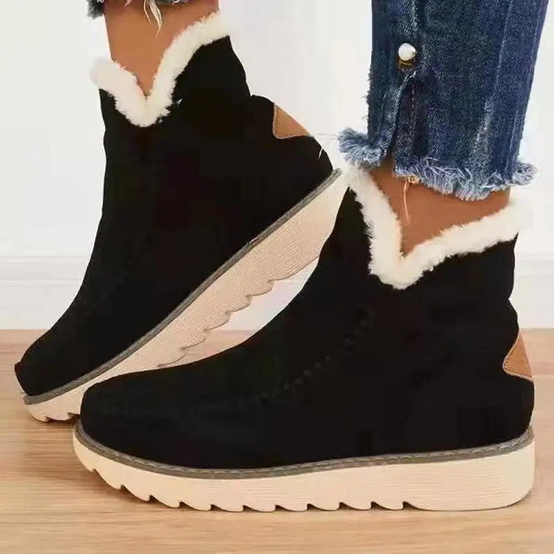 Women's Warm Plush Ankle Boots