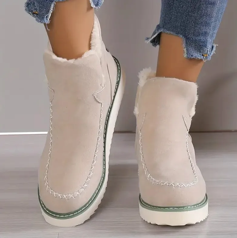 Women's Warm Plush Ankle Boots