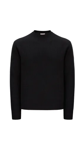 Wool and Cashmere Sweater - Black